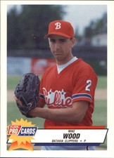 1993 Batavia Clippers Fleer/ProCards #3146 Mike Wood