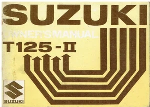 Suzuki T125 - II original 1971 Betriebsanleitung & Wartungsanleitung - Bild 1 von 1
