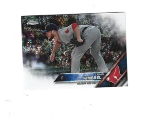 2016 Topps Chrome Holiday Mega Box #HMT31 Craig Kimbrel  BOSTON  RED SOX - Picture 1 of 1