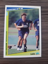 PAUL GASCOIGNE Dutch issue MERLIN SHOOTING STARS CARD 92/93 LAZIO LIKE PANINI