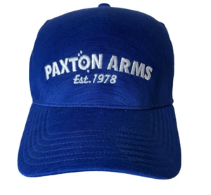 Paxton Arms ~ Est. 1978 ~ Berretto - Cappello ~ Adulto ~ Regolabile ~ Blu ~ Poliestere ~ Nuovo - Foto 1 di 10