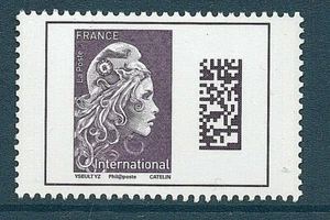 NEW XX LUXURY MARIANNE D'YZ L'ENGAGEE STAMPS 5291 - INTERNATIONAL - DATAMATRIX - Picture 1 of 1