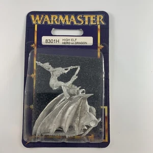 Games Workshop Citadel Warmaster 8301H High Elves High Elf Hero on Dragon Neu in OVP - Bild 1 von 6