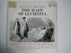 Benjamin Britten The Rape of Lucretia Peter Pears Nancy Evans Joan Cross Vinyl  - Picture 1 of 4