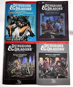 KONVOLUT B9-B12 Castle Caldwell Dark Terror King's Festival Queen's Harvest D&D - Bild 1 von 24