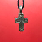 Ancien pendentif antique croix bronze empire russe de collection religieux