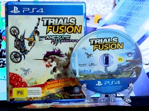 Trials Fusion: The Awesome Max Edition PS4 Game [PAL][Tested+Manual] Platformer - Picture 1 of 4