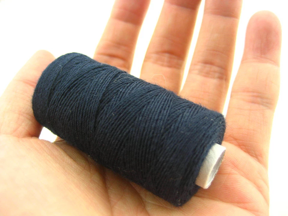 navy blue Jeans coat bags thread real strong thick Sewing thread Spools thread - Image 1 of 1
