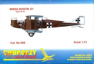 Choroszy Models 1/72 MISES AVIATIK G-1 Austrian WW I Bomber - Picture 1 of 4