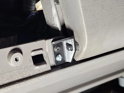 USA Made Glove Box Door Hinge 88-94 Chevy GMC OBS C1500 Tahoe Suburban - Image 1 of 3