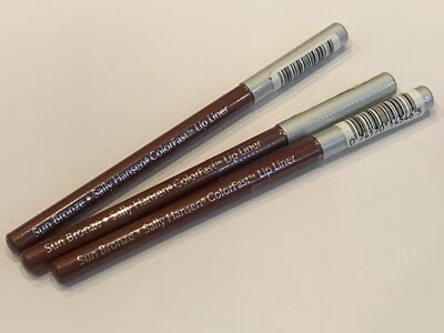 Lot Of 3 Sally Hansen Colorfast Lip Liner - SUN BRONZE - SEALED - Image 1 of 2