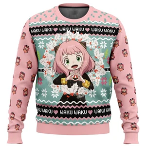 SPYxFAMILY Anme Manga Weihnachten Sweatshirt Hoodie pullover Hooded Pulli Coat - Picture 1 of 2