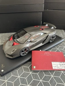 1/18 MR Collection Lamborghini Sesto Elemento Carbon Réf LAMBO05A - Imagen 1 de 18