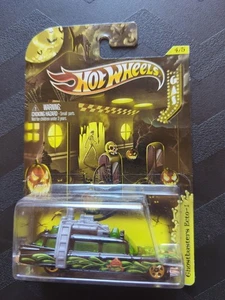 Hot Wheels Ghostbusters Ecto-1 4/5 - 2012 Happy Halloween! A - Picture 1 of 5