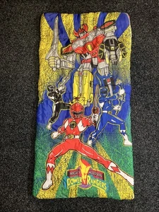 Vintage 1994 Mighty Morphin Power Rangers Sleeping Bag 30" x 57" - Picture 1 of 9