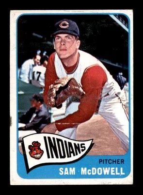 1965 Topps #76 Sam McDowell   G/VG X3396391 - Image 1 of 3