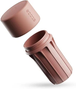 Staze Preserve Vacuum Seal W Carbon Filter - Clay - Dimensions: 4.75” x 2.25” - Picture 1 of 7