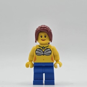 LEGO Mermaid Minifigure Torso Star Necklace Pirates Sailor Girl