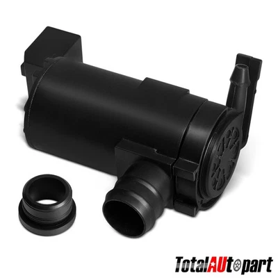 Bomba de lavado de parabrisas con ojal 2 boquillas para camioneta Nissan Sentra 200SX delantera Foto 1 de 4