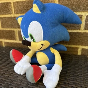 Sonic The Hedgehog SONIC Plush Toy Doll Toy Factory 12” 2017 - Picture 1 of 9