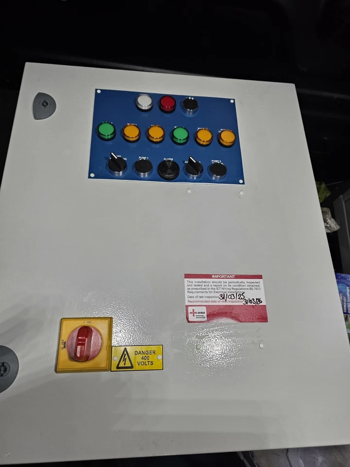 Pump Station Control Panel 415v - Image 1 of 4