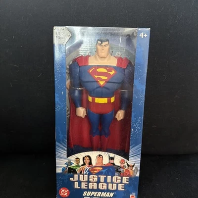 Figura de acción Justice League Superman 10" 2003 Mattel nueva sellada Foto 1 de 2