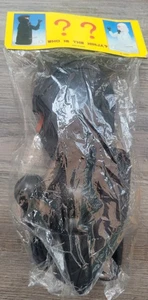 Vintage Ninja Boxer Punch Puppet Toy Rocky Sylvester Stallone Black Hood NEW - Picture 1 of 5