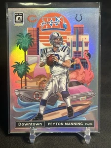 2020 Donruss Optic #DT-26 Peyton Manning Super Bowl Downtown Case Hit Colts - Picture 1 of 10