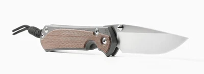 Chris Reeve ножи маленький Sebenza 31 натуральный Micarta MagnaCut левой рукой S31-1213 - Изображение 1 из 2
