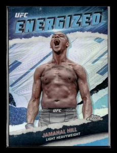Jamahal Hill 2024 Topps Chrome UFC Energized SSP #TME-9 - Bild 1 von 2