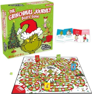 Der Grinch Die Grinchmas Reise Brettspiel 2-4 Spieler Neu Kinder Weihnachtsgeschenk Alter 8+ - Bild 1 von 8