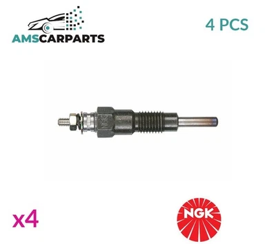 ENGINE GLOW PLUGS 2966 NGK 4PCS NEW OE REPLACEMENT - Image 1 of 4