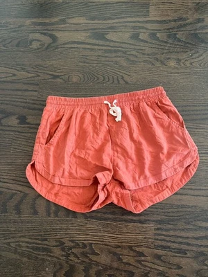 Pantalones Cortos Billabong Para Mujer Rojo Carretera Trippin Cintura Elástica Informales Talla Grande Foto 1 de 3