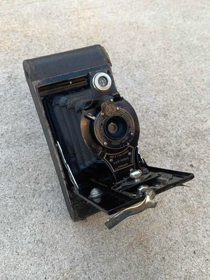 Antiguo Eastman Kodak 1913 No. Cámara premo de 2 cartuchos plegables Foto 1 de 4
