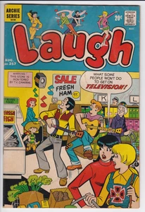 Archie Laugh No. 257 (Aug 1972) Classic TV Cover! – Bronze Age Comic - Picture 1 of 10
