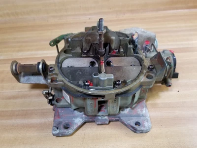 Volvo Penta 260A Rochester QuadraJet 4BBL Carburetor 17059298 - Image 1 of 4