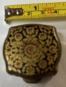 Vintage Stratton England Pillen-/Schmuckdose. - Bild 1 von 4