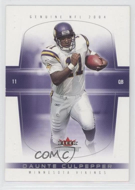 2004 Fleer Genuine Daunte Culpepper #74 - Image 1 of 2