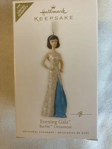 Hallmark Keepsake 2008 Porzellan Christbaumschmuck Barbie Abendgala Neu - Bild 1 von 4