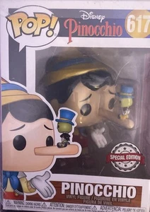Funko Pop! Películas: Pinocho - Figura Vinilo Pinocho con Cricket Pequeño - Imagen 1 de 3