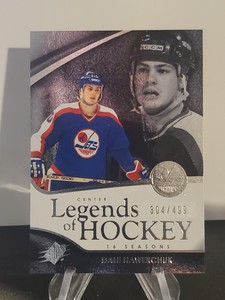 2011-12 SPX LEGENDS OF HOCKEY #121 DALE HAWERCHUK WINNIPEG JETS 304/499