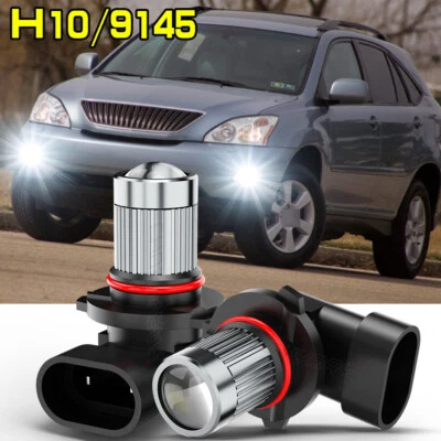 For Lexus RX330 2004-2006 RX350 2007-2009 LED Headlight Fog Light Bulbs 2x - Image 1 of 4