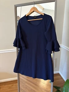 Vestido espresso para mujer talla S azul - Imagen 1 de 5