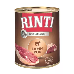 Rinti Dose Singlefleisch Lamm Pur 12 x 800g (9,36€/kg) - Bild 1 von 1