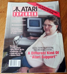 "Atari Explorer" Ausgabe Nov/Dec 1988 (vintage, Heimcomputer) ATARI Journal - Bild 1 von 2