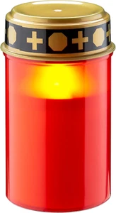 60335 LED Grave Light with Battery/Led Grave Candles Outdoor/Cemetery Candles/Gr - Picture 1 of 12
