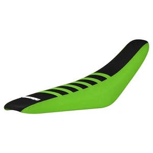 Talaria XXX E-Bike Gripper Seat Cover by Enjoy Mfg GREEN/BLACK/GREEN rib #407 - Picture 1 of 5