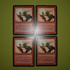 Goblin Soothsayer x4 - Mirage - Magic the Gathering MTG 4x