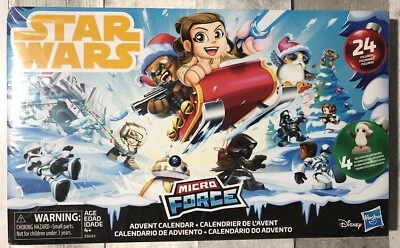 Disney Advent календарь Star Wars Micro Force - 24 коллекционные фигурки - E5023 - Изображение 1 из 4