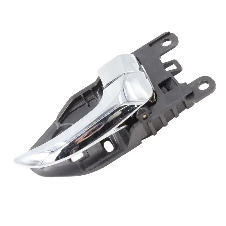 Manija interior de puerta delantera derecha cromada para Hyundai Elantra 2011-2016 sedán Foto 1 de 2